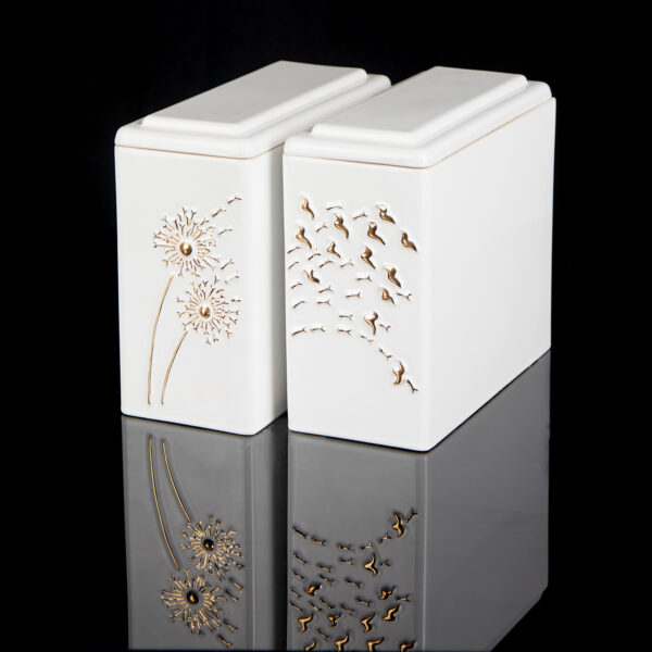 We fly on the wings of the wind (urn set (2 pieces)) - Image 5